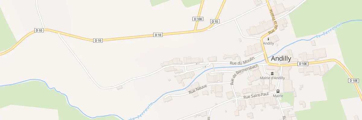 Plan du 17 Rue du Moulin à Andilly
