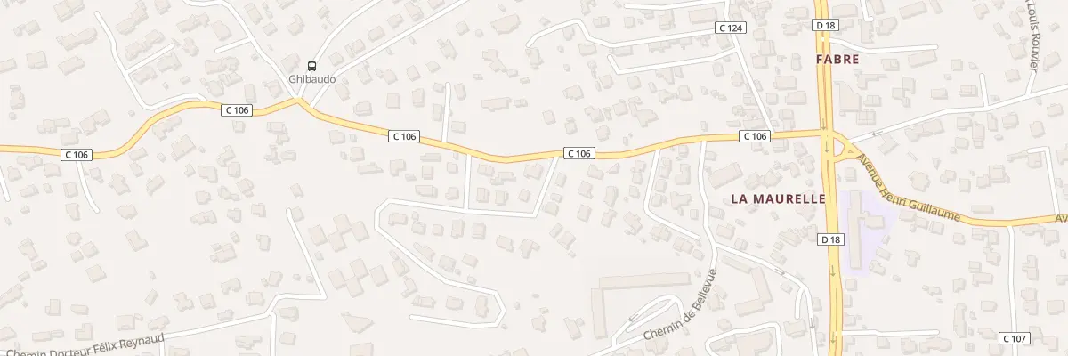 Plan du 286 Che de Fabre A Gavet * à La Seyne-sur-Mer