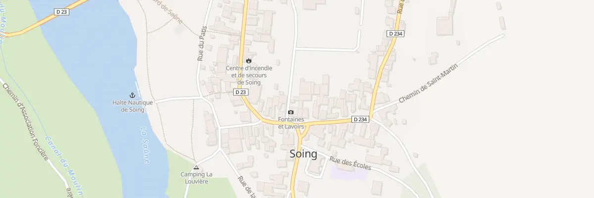 Plan du 6 Pl de la Republique à Soing-Cubry-Charentenay