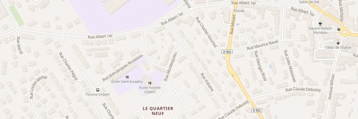 Plan du 3 Rue Montesquieu à Jarny
