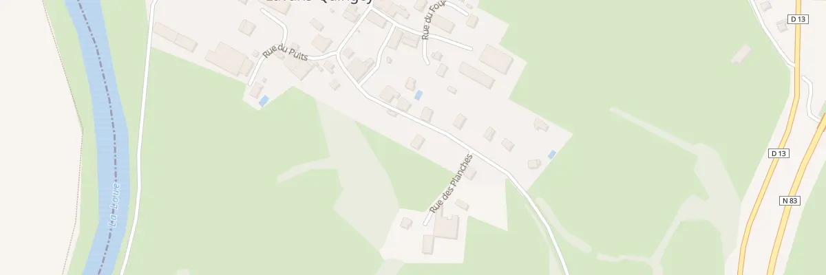 Plan du 5009A Le Motrey à Lavans-Quingey