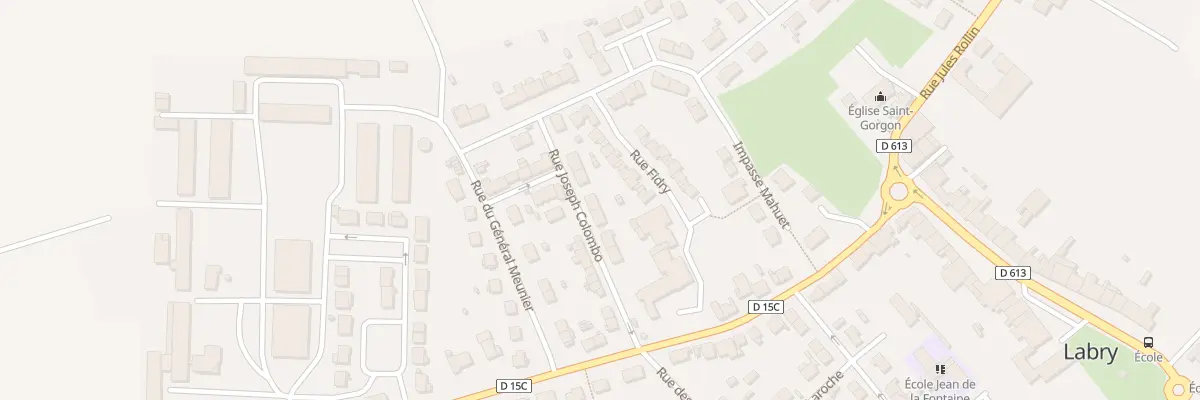 Plan du 12 Rue Joseph Colombo à Labry