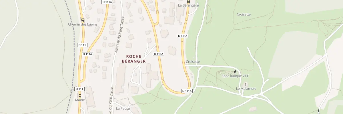 Plan du 623 Rte de la Croisette à Chamrousse