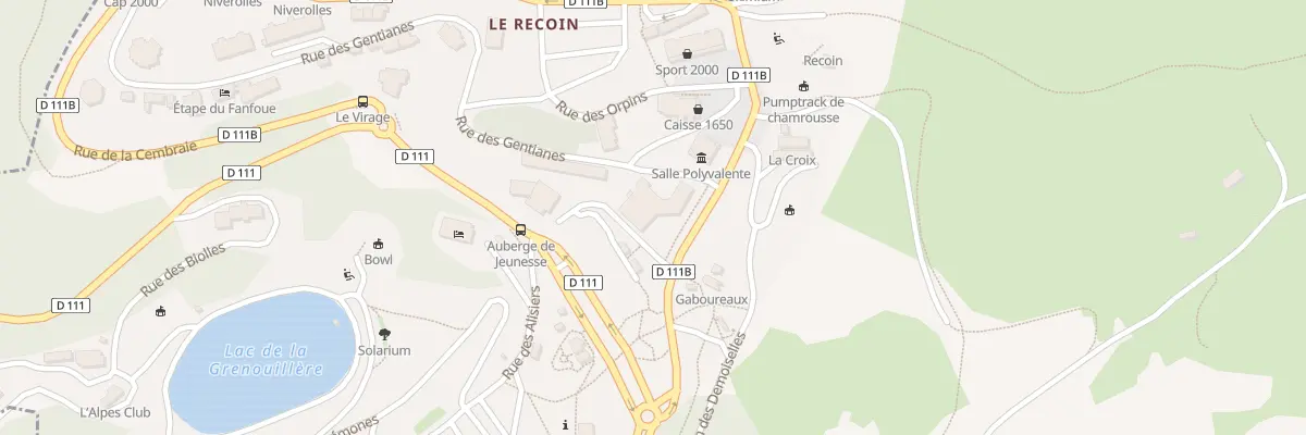 Plan du 49 Rue des Gentianes à Chamrousse