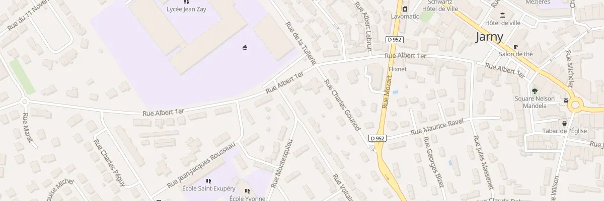 Plan du 1 Rue Voltaire à Jarny