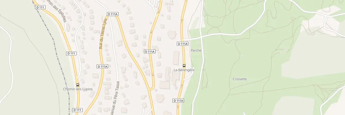 Plan du 785 Rte de la Croisette à Chamrousse