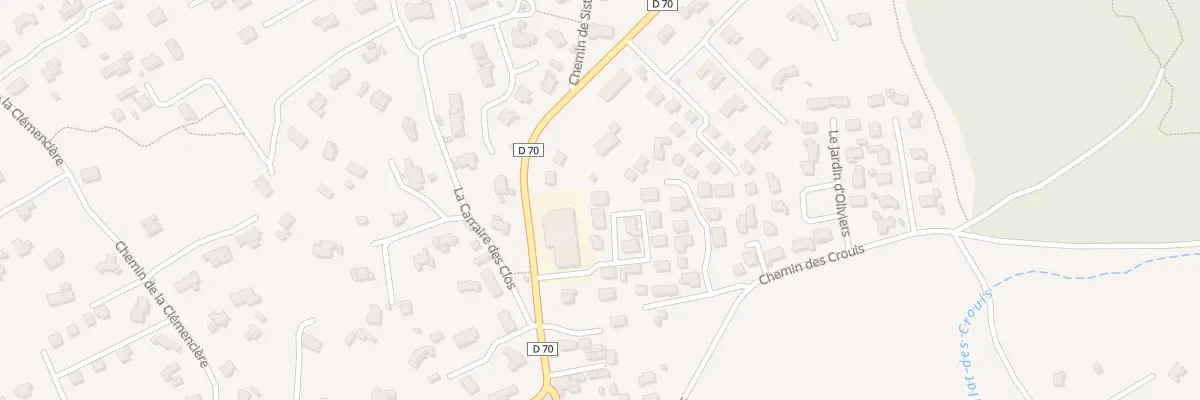 Plan du 9000F Peade de la Mule à Seillons-Source-d’Argens