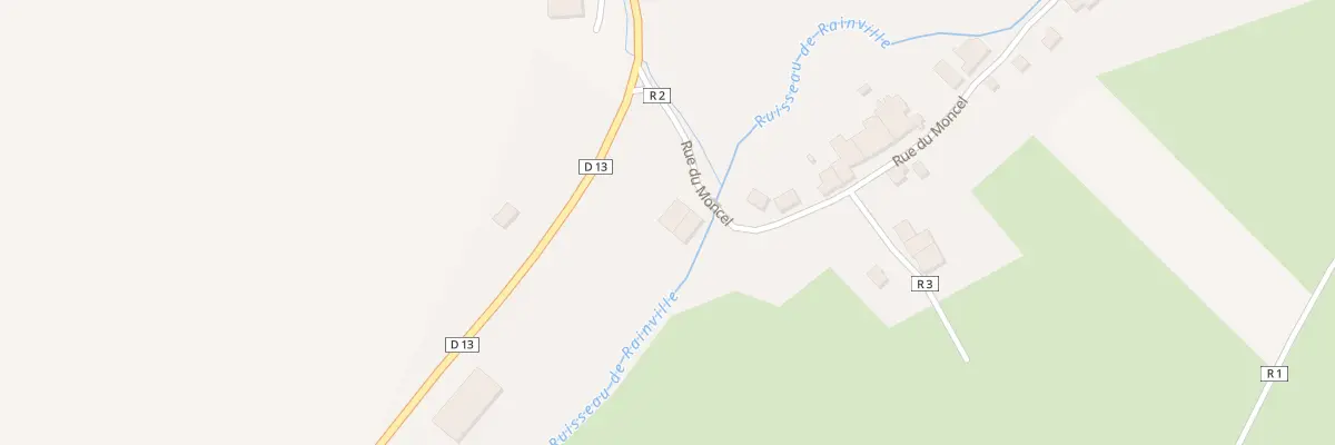 Plan du 112 Rue du Moncel à Rainville