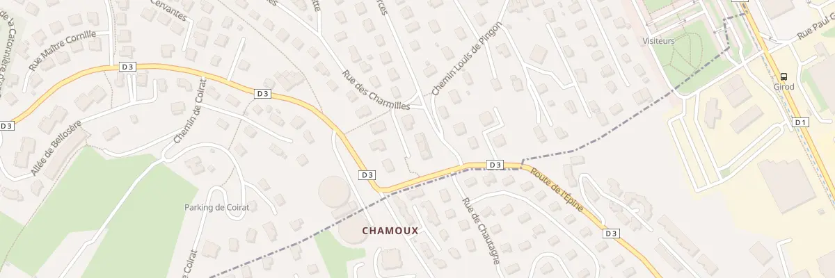 Plan du 43 Rue des charmilles à La Motte-Servolex