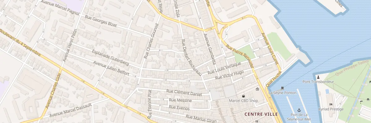 Plan du 30 Rue Denfert-rochereau à La Seyne-sur-Mer