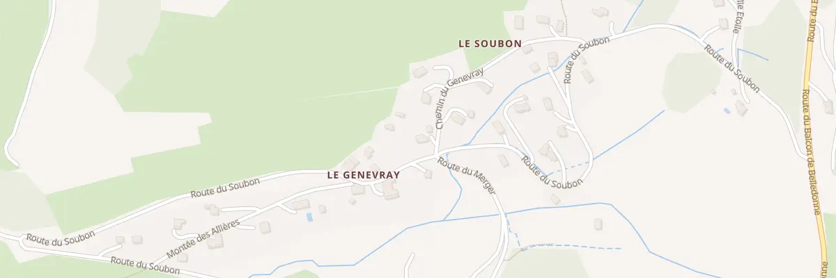 Plan du 11 Rte du Genevray à Revel