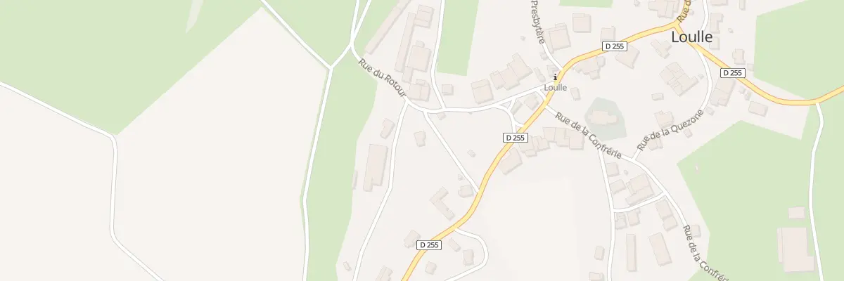 Plan du 1 Rue du Rotour à Loulle
