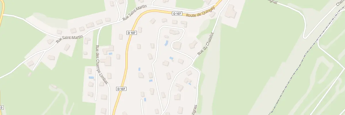 Plan du 21 Rue du Chatelot à Abbans-Dessus