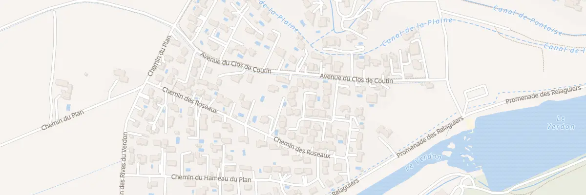 Plan du 7317 Av du Clos de Coutin à Gréoux-les-Bains