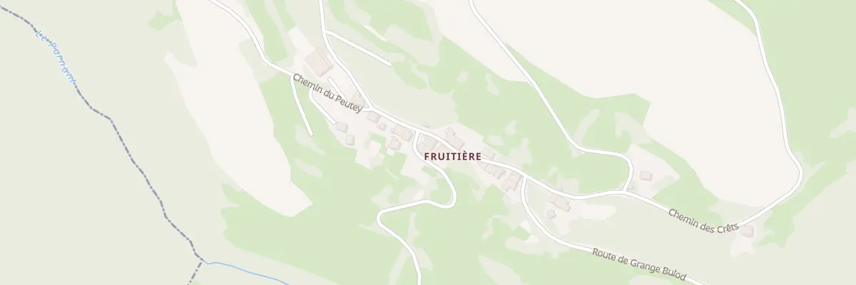 Plan de Ham de Fruitiere à Clarafond-Arcine