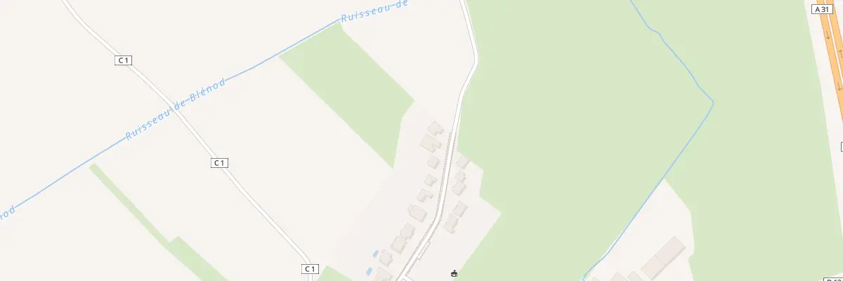 Plan du 25 Rue de l’Etang à Gye