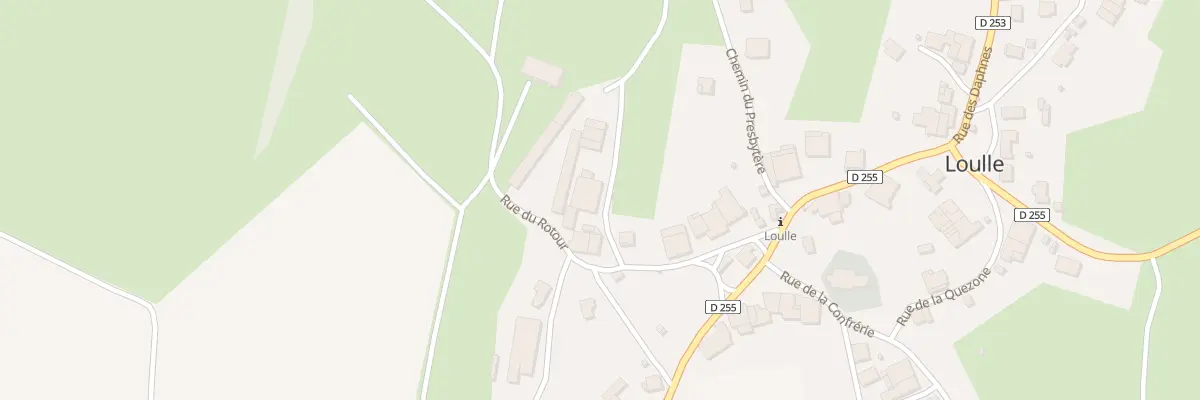 Plan du 10 Rue du Rotour à Loulle
