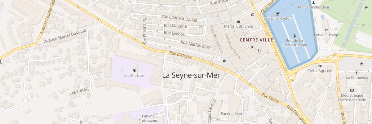 Plan du 34B Rue d’Alsace à La Seyne-sur-Mer