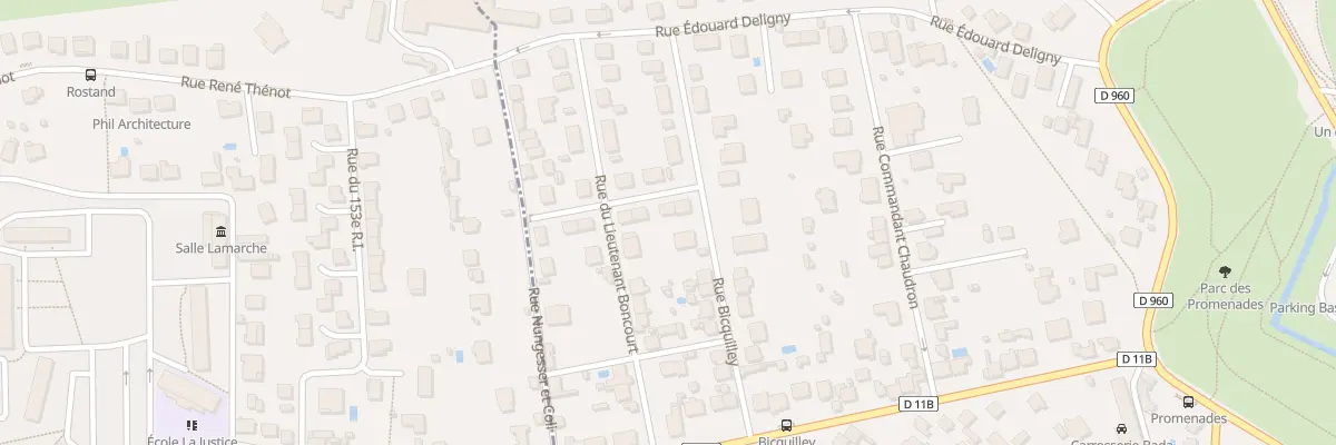 Plan du 1 Rue de la Paix à Toul