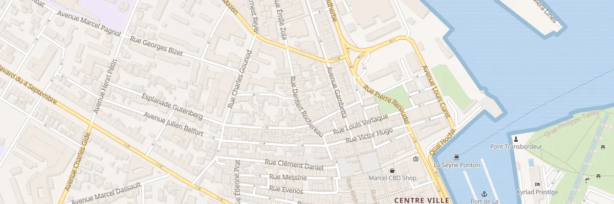 Plan du 25 Rue Denfert-rochereau à La Seyne-sur-Mer