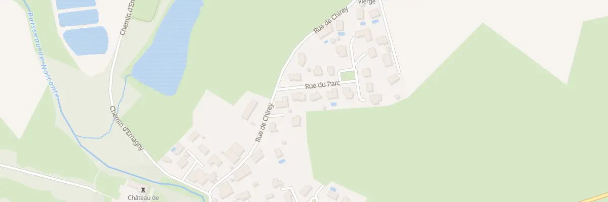 Plan du 2B Rue du Parc à Noironte