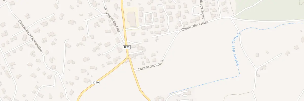 Plan de Che des Crouis à Seillons-Source-d’Argens