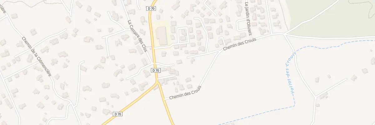 Plan du 5029 Che des Crouis à Seillons-Source-d’Argens