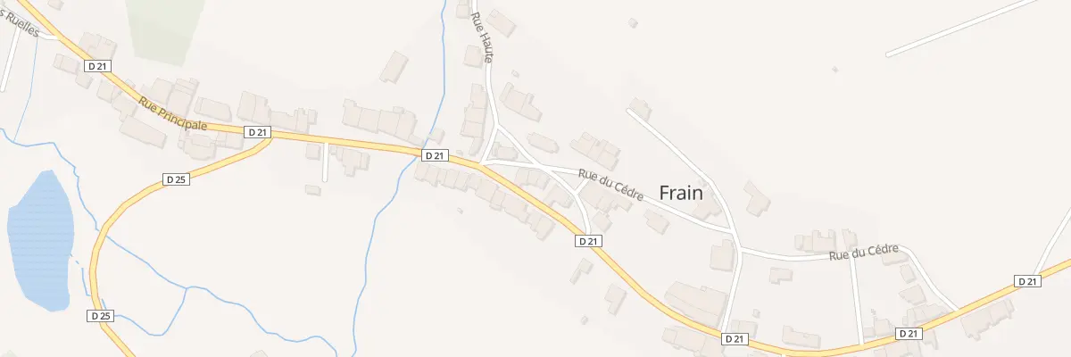 Plan du 4 Rue du Cédre à Frain