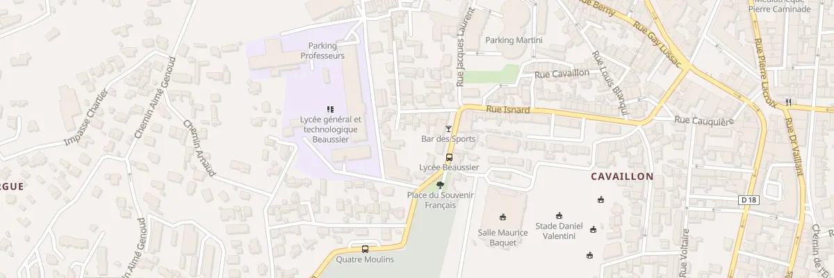 Plan du 23 Rue Robespierre à La Seyne-sur-Mer