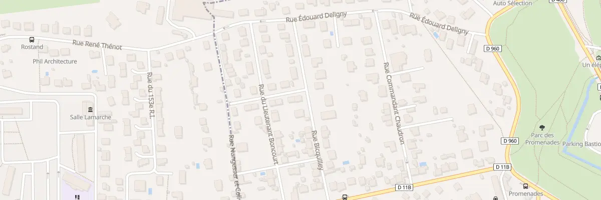 Plan du 17 Rue Bicquilley à Toul