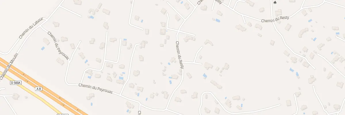 Plan du 225 Che du Resty à Saint-Maximin-la-Sainte-Baume