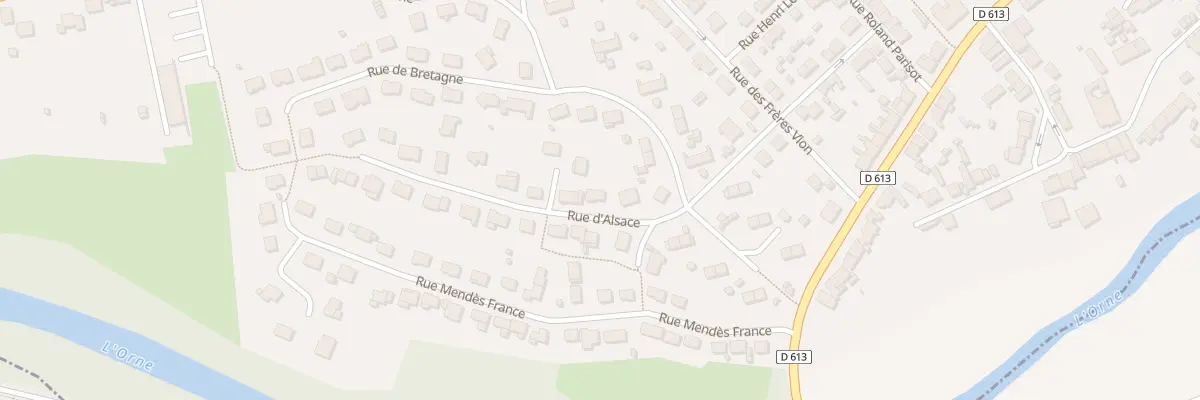 Plan du 15 Rue d’Alsace à Labry