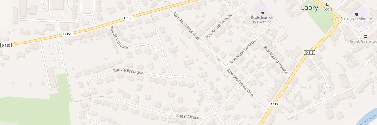Plan du 27 Rue de Lorraine à Labry