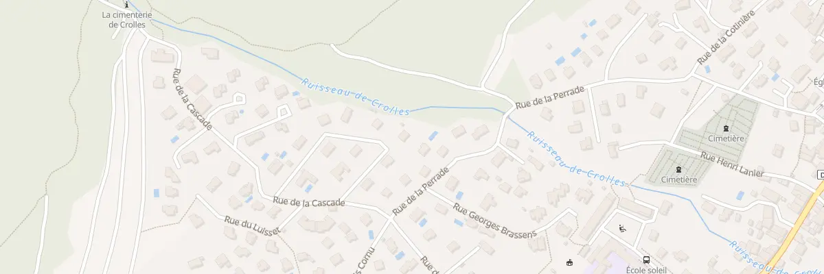 Plan du 82 Rue Louis Lumière à Crolles
