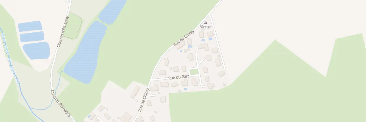 Plan du 3 Rue du Parc à Noironte
