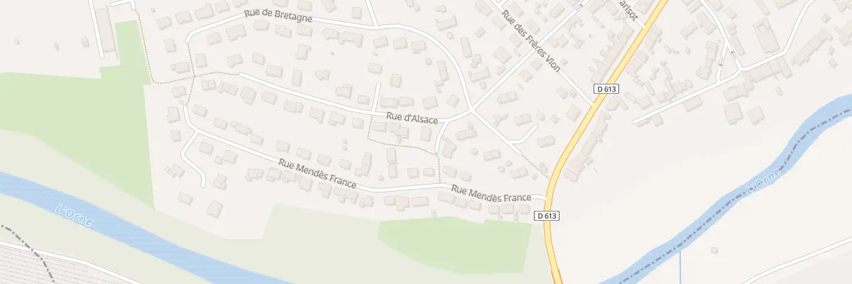 Plan du 12 Rue d’Alsace à Labry