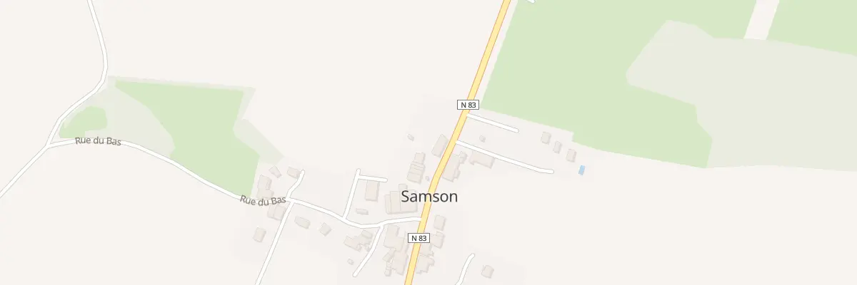 Plan du 2 Rte de Lyon à Samson