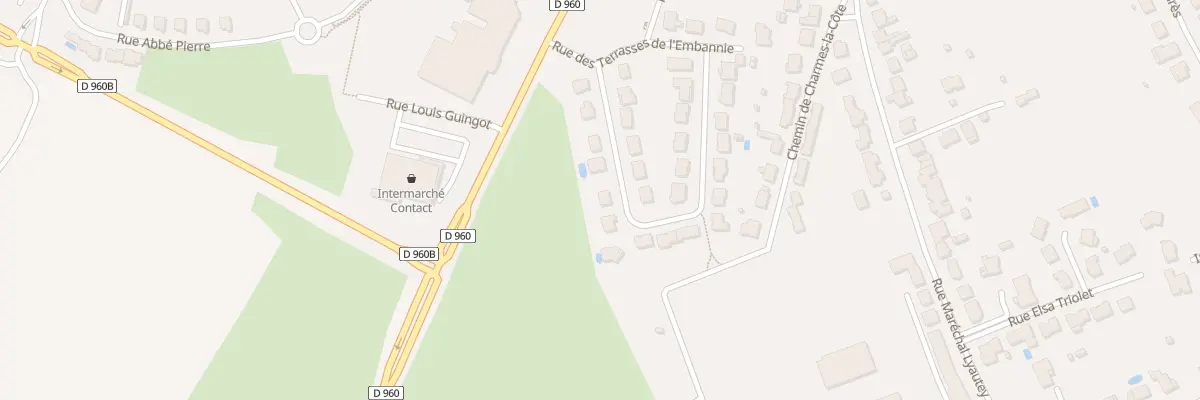 Plan du 25 Rue Terrasses de l’Embannie à Toul