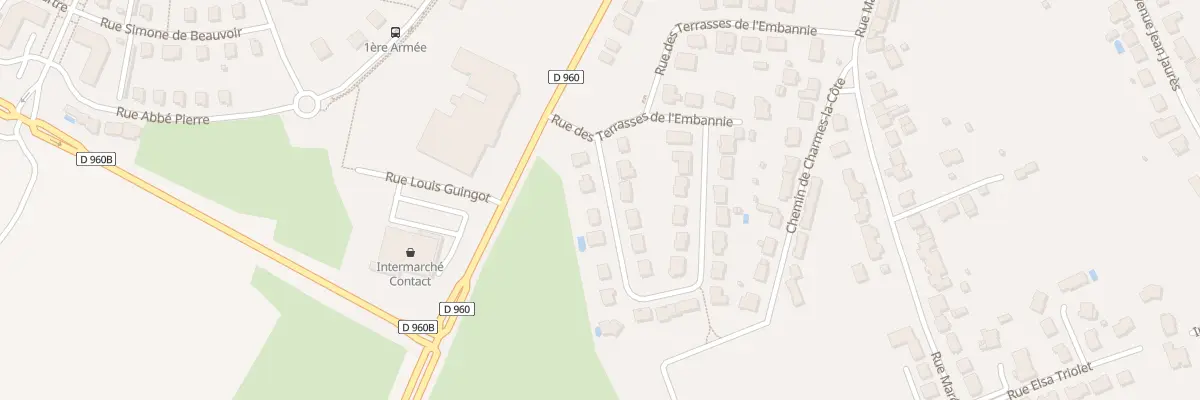 Plan du 27 Rue Terrasses de l’Embannie à Toul