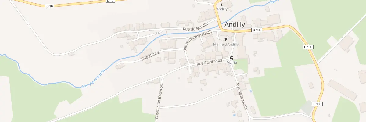 Plan du 28 Rue de Bermersbach à Andilly