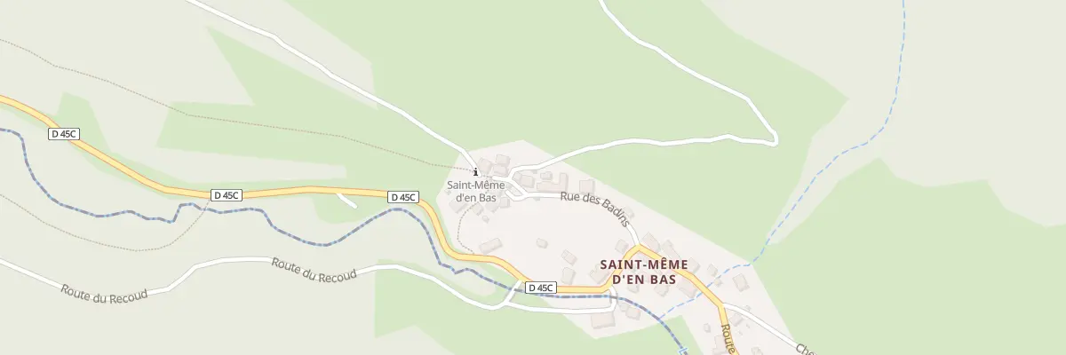 Plan du 5012 Saint Meme d’En Bas à Saint-Pierre-d’Entremont