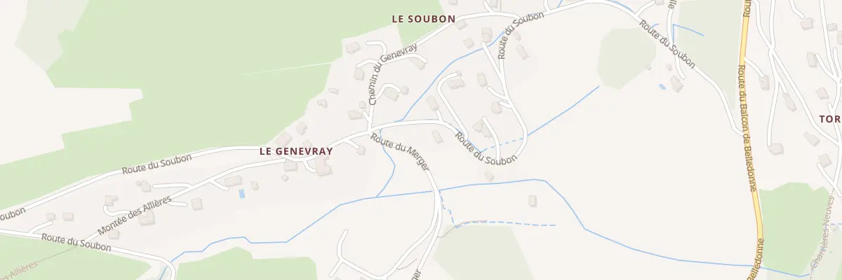 Plan du 1210 Rte du Soubon à Revel