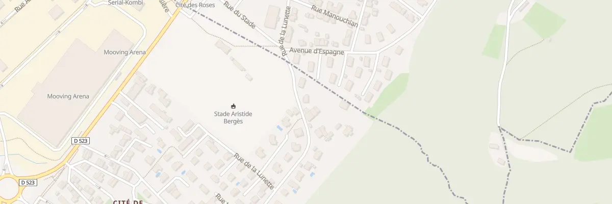 Plan du 646 Rue Lamartine au Versoud
