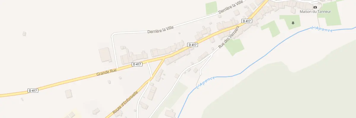 Plan du 61 Rue Grande Rue à Châtillon-sur-Saône