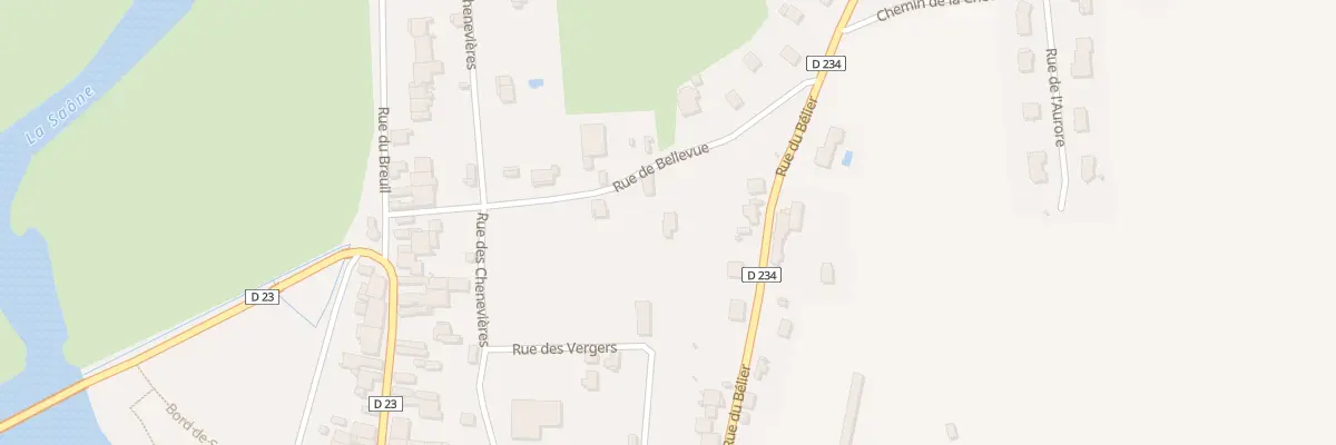 Plan du 6 Rue de Bellevue à Soing-Cubry-Charentenay