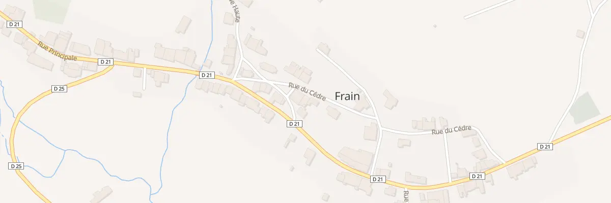 Plan du 10 Rue du Cédre à Frain