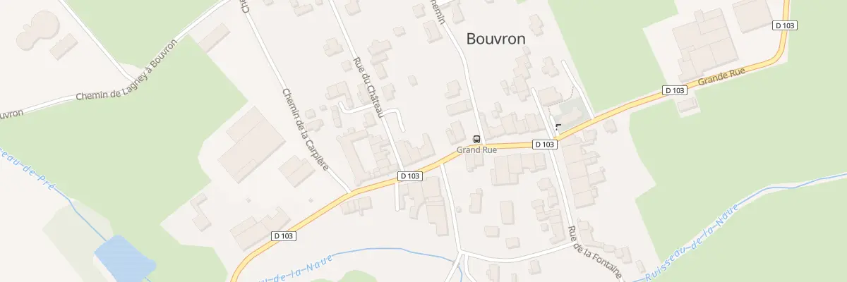 Plan du 11 Gr Grande Rue à Bouvron