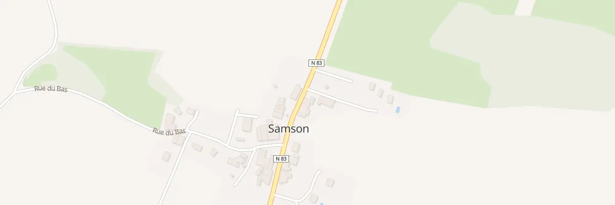 Plan du 5 Rte de Lyon à Samson