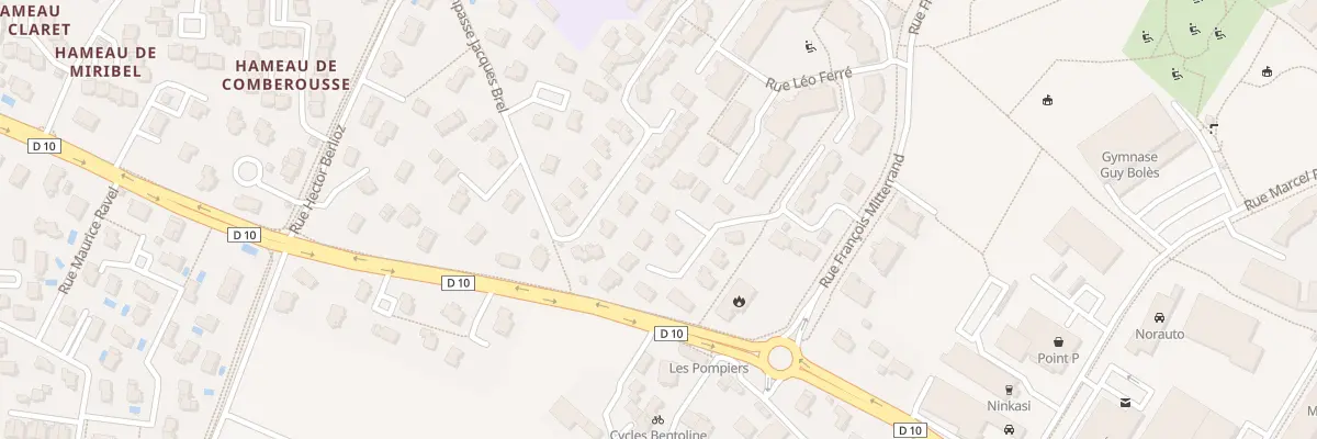 Plan du 102 Rue Jesse Owens à Crolles