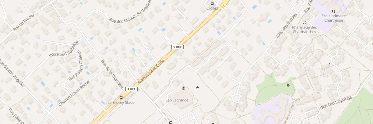 Plan du 431 Av Joliot Curie à Crolles